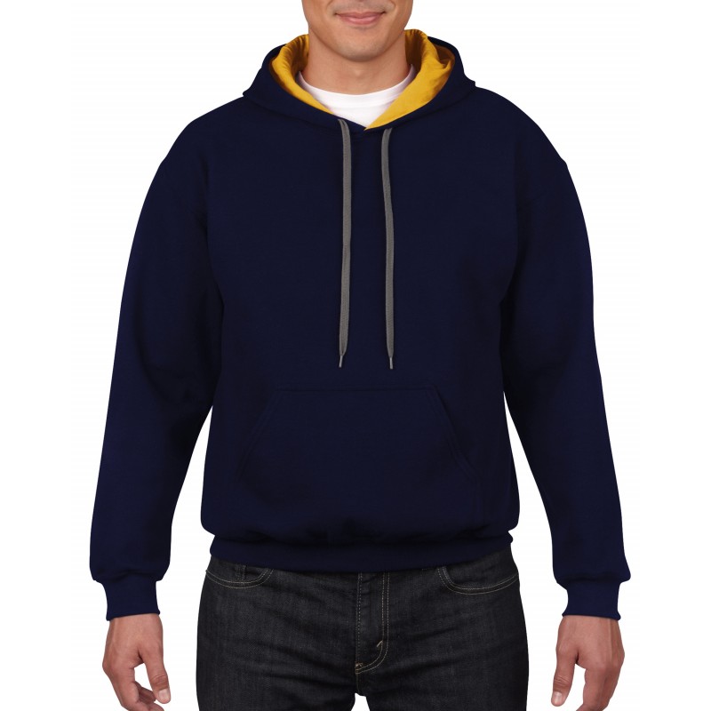 Gildan sales contrast hoodie