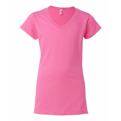 Gildan Ladies v-neck T-shirt 