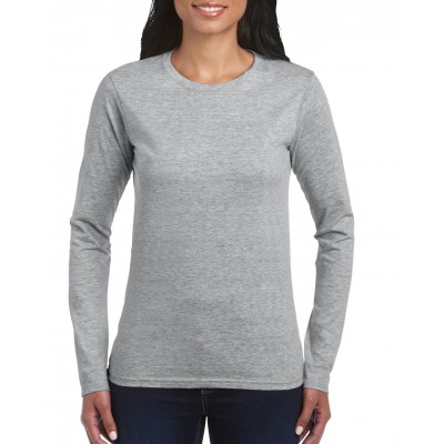 Gildan Ladies Long Sleeve Tee 
